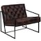 Flash Furniture Madison Accent Chair, Bomber Jacket Seat, 29 W 31-3/4" L 27.5 H ZB-8522-BJ-GG - alternate 1